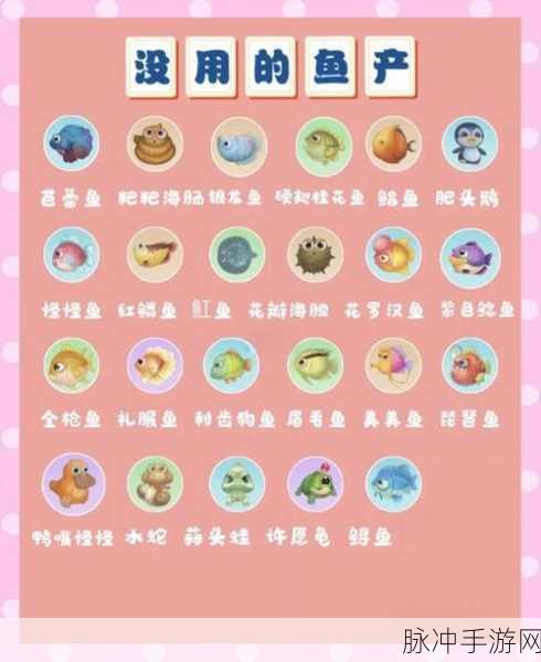 摩尔庄园手游攻略，揭秘神秘湖钓鱼圣地与鱼类大全
