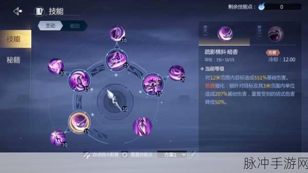 剑侠世界3深度攻略,古墓技能搭配全解析