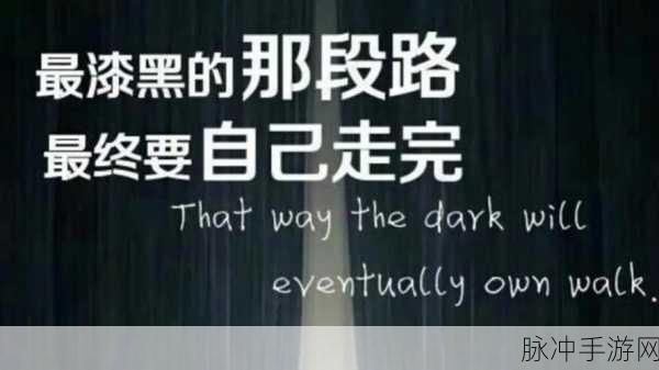 黑暗正能量：从黑暗中汲取力量，勇敢追寻光明人生