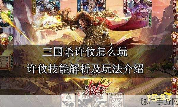 三国杀武将深度解析——许攸，智谋与操作的双重考验