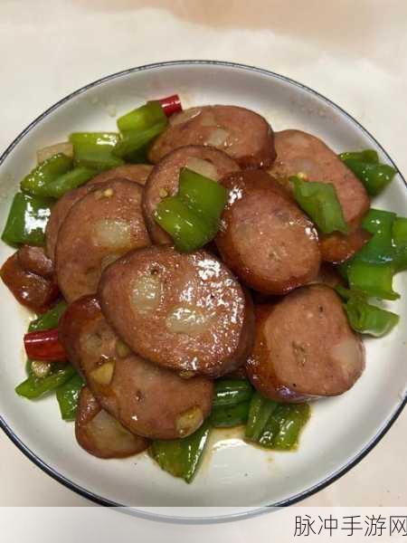 井川里予吃红肠：井川里予品尝红肠，体验美味与文化交融的乐趣