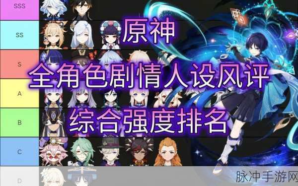 原神人气角色排行2023,全面解析与攻略指南