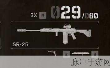 三角洲行动SR25改装攻略，全面战场制霸