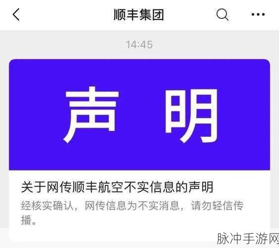 顺风副总裁钟声明：顺风集团新任副总裁钟声明：推动企业创新与发展新篇章