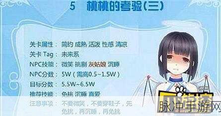 奇迹暖暖桃桃的考验三高分搭配全攻略