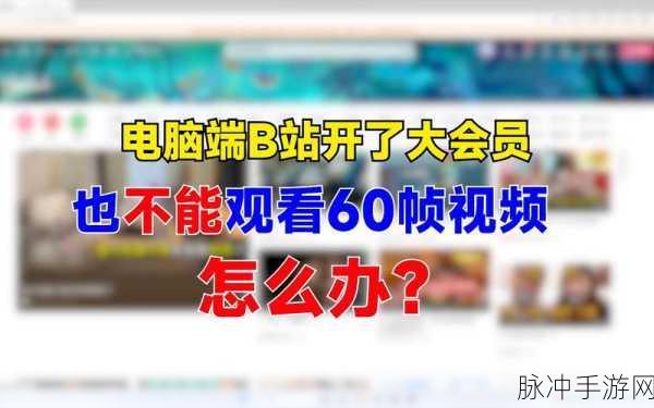 电脑看b站用什么分辨率：拓展电脑观看B站的最佳分辨率选择与设置建议