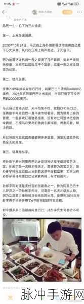 马云外滩讲话哪些不该讲：马云外滩讲话中应避免的敏感话题与争议点分析