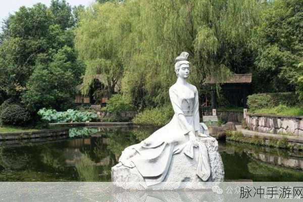 西施流眼泪翻白眼咬铁球图片：西施优雅流泪，白眼翻转咬铁球的神秘瞬间