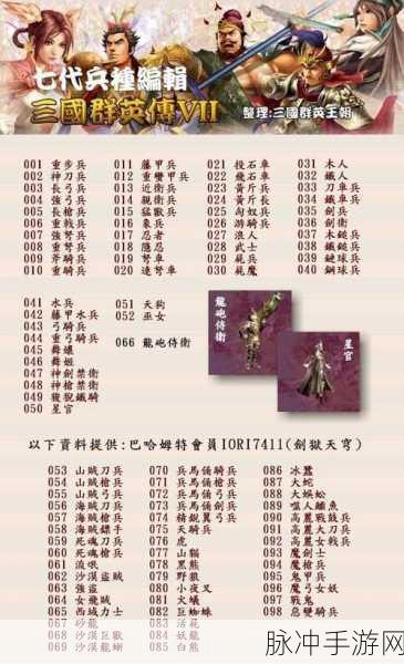 三国群英传，武将获取终极指南