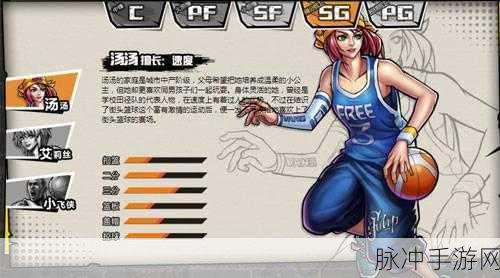街头篮球手游，PG 技能携带的最佳之选