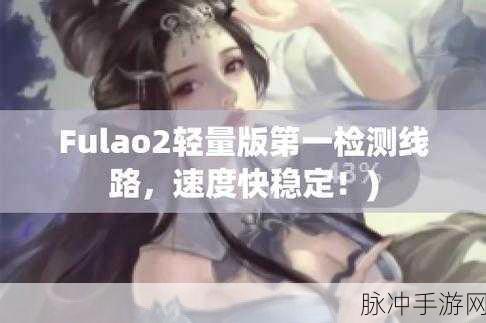 fulao2线路检测点1：深化fulao2线路检测点1的功能与应用研究探索