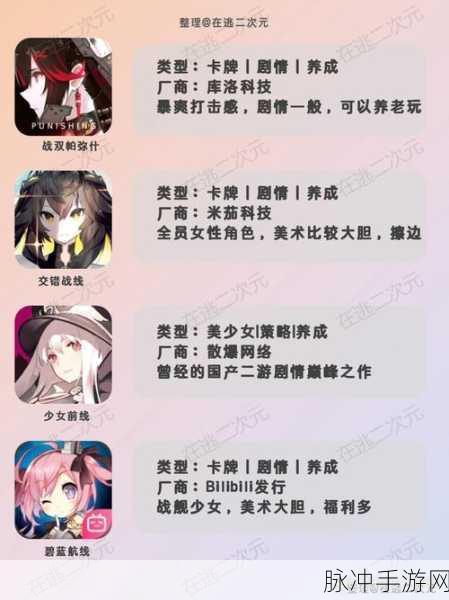 二次元人物桶动漫游戏评测：探索二次元魅力：详评桶动漫游戏的精彩世界