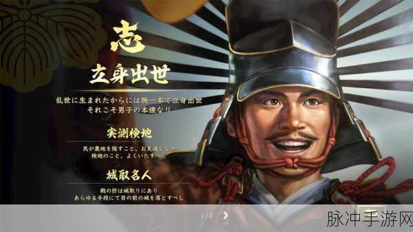 信长之野望大志个性解析：信长之野望：大志角色多面解析与战略启示