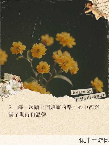 回娘家每次他都要：每次回娘家，他总是需要新标题来表达情感与期待。