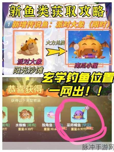 摩尔庄园最新传说鱼：摩尔庄园新传说鱼揭秘：捕捉奇幻水域的神秘之旅