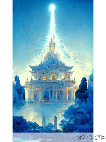 用自己话描述琼楼玉宇的画面：瑰丽宫殿高耸入云，仙境般的梦幻乐园。