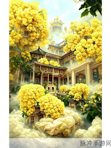 用自己话描述琼楼玉宇的画面：瑰丽宫殿高耸入云，仙境般的梦幻乐园。