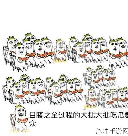 网曝吃瓜：网络热议：吃瓜群众的精彩瞬间与反应解析