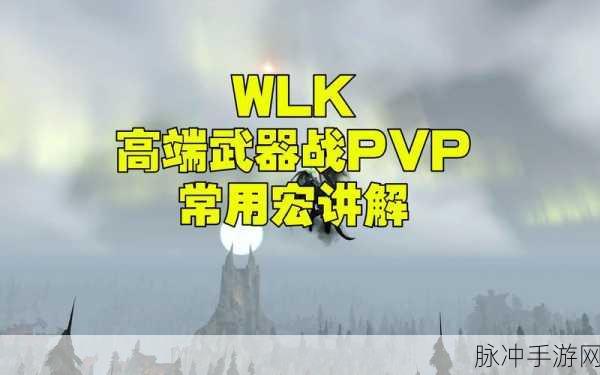 WLK 武器战pvp：战士在PVP中的精彩表现：探索WLK武器战的策略与技巧