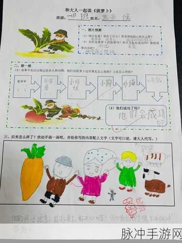 小南和长门拔萝卜游戏：“趣味挑战：小南与长门的拔萝卜大赛欢乐进行时！”