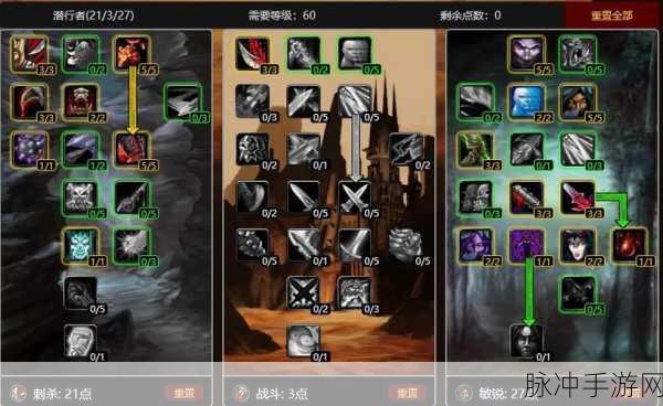 wlk盗贼什么天赋输出高：探究WLK盗贼高输出天赋配置与实战技巧