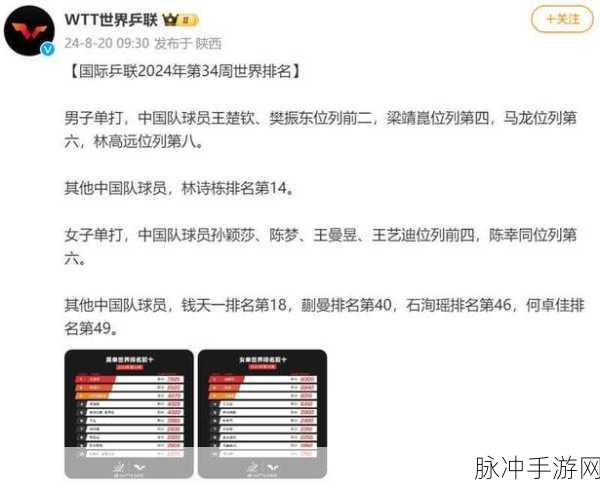 王楚钦孙颖莎拆队：王楚钦与孙颖莎正式拆队，新的征程即将开启
