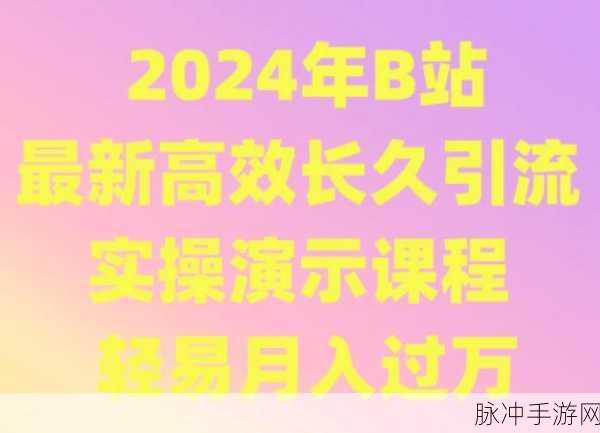 b站2023推广网站：2023年B站推广攻略：打造高效引流网站的全新策略