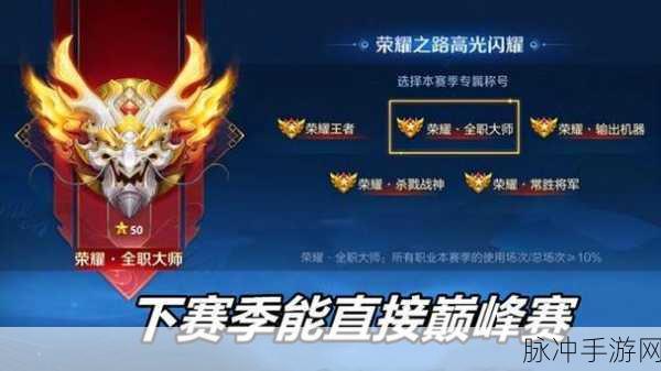 段位传承王者27：传承王者之路：从拓展段位到辉煌巅峰