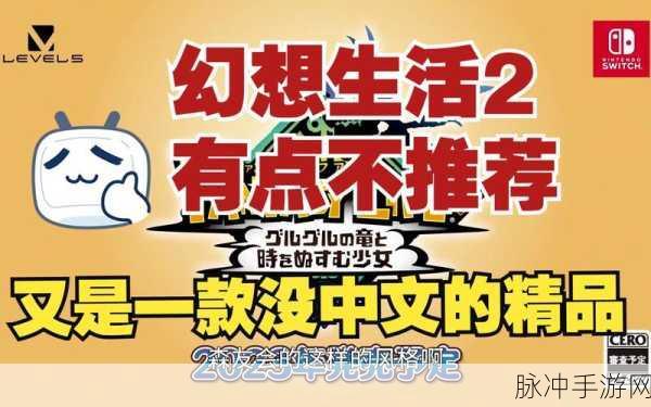 幻想生活switch：奇幻生活大冒险：探索未知世界的乐趣与挑战