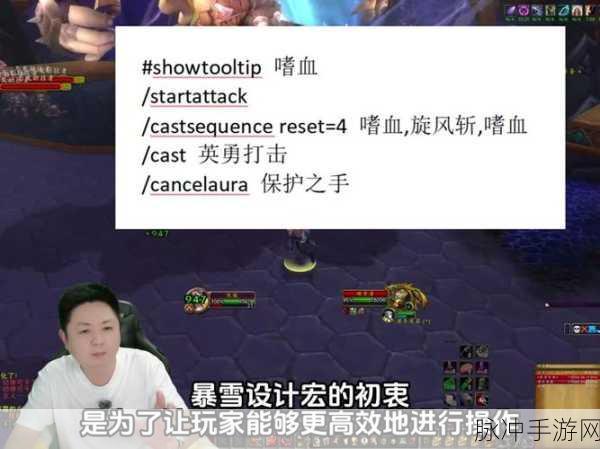 巫妖王之怒生存猎人输出宏：巫妖王之怒生存猎人高效输出宏设置指南与技巧解析