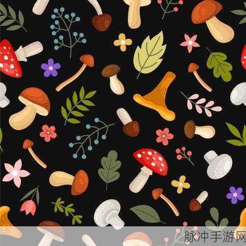 蘑菇视频红色logo黑色背景：“探索蘑菇视频：黑色背景下的红色视觉盛宴”