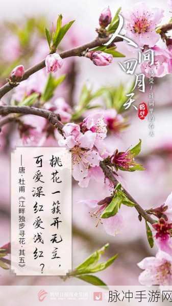 亭亭玉立国色天香四月天：轻盈如燕舞翩跹，花开四月绽芳华。
