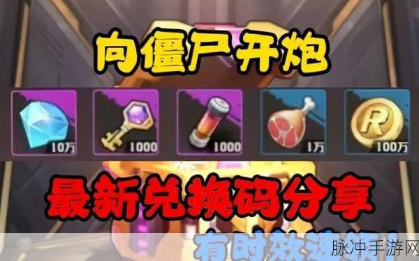向僵尸开炮礼包码：拓展向僵尸开炮，获取超值礼包码攻略分享！