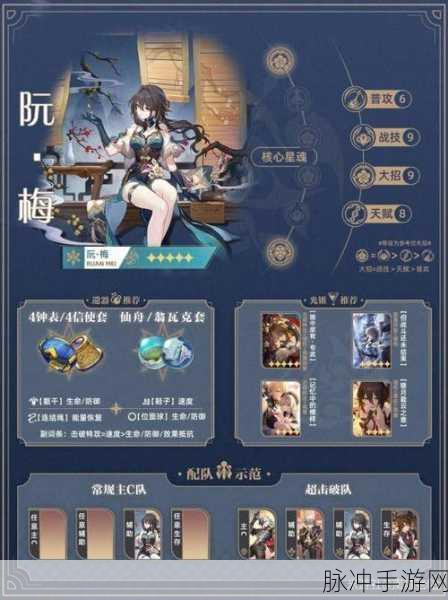 崩坏星穹铁道阮梅配队深度攻略