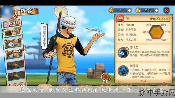航海王燃烧意志，SSR 强力肉盾大盘点