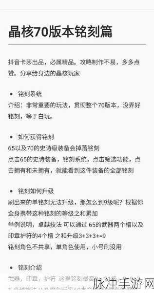 晶核手游，职业装备全解析