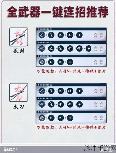 永劫无间手游阔刀连招秘籍大公开