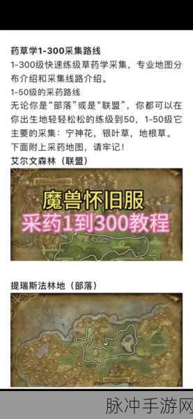 魔兽世界手游，除草者格林萨姆寻找秘籍