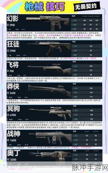 无畏契约，全面解析各位置特点与策略