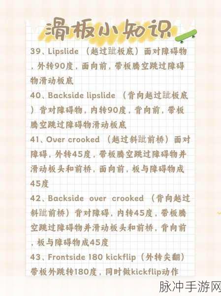 真实滑板全攻略，中文菜单详细解读