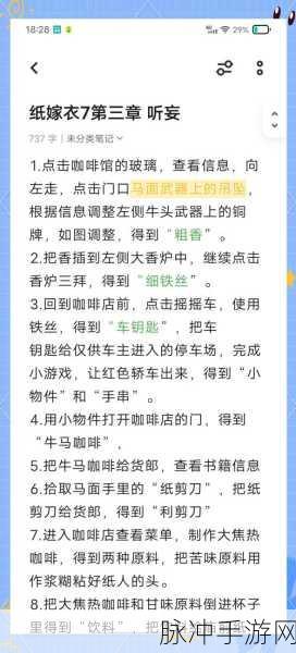 纸嫁衣 7 卿不负元宝通关秘籍大揭秘