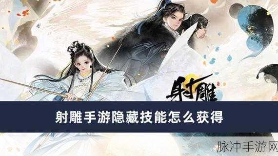 射雕手游，探寻隐藏技能的神秘获取之道