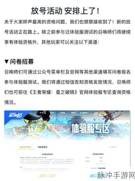 王者荣耀体验服资格申请全攻略