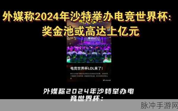 2024 沙特电竞世界杯手游奖池奖金探秘