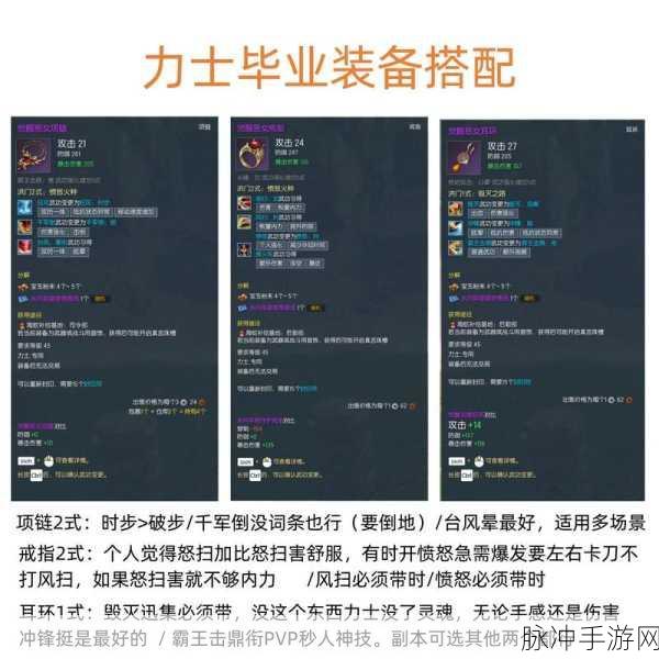 战斗吧剑灵，力士职业全方位剖析与精选指南