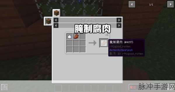 我的世界 MC 中腐肉的多样用途大揭秘
