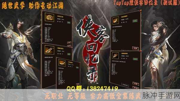 侠客回忆录副本深度解析与通关秘籍