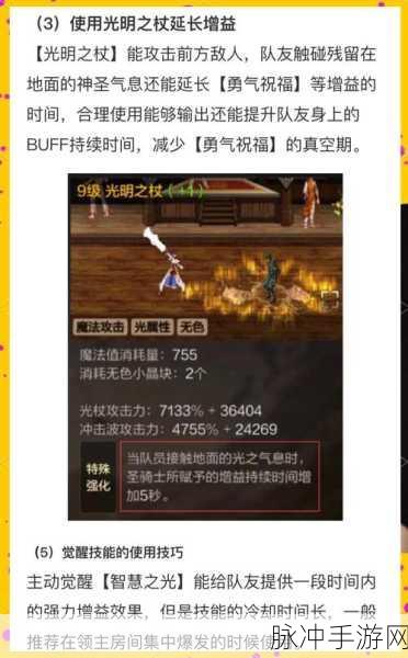 DNF手游男女圣骑士提升率全面对比分析