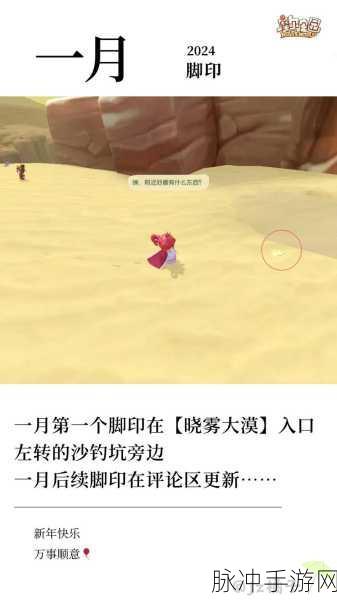 摩尔庄园 2024 年 9 月脚印位置全解析