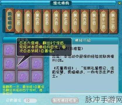 梦幻西游手游深度攻略，妙法慧心任务全解析